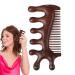 Scratching scalp ridge portable antistatic scalp massager and comb handmade tool prevents hair loss for head neck shoulders hand and arms
