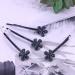 FRCOLOR 6 Pairs Elegant Hairpin Girls Hairpin Bling Hair Pins Rhinestone Hair Barrettes Decorative Hair Clips Hair Barrettes for Women Diamonds Hair Clips Partition Folder Antique Miss - Buy Online on GoSupps.com