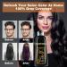 FONDIIA Herbal Brown Hair Color Shampoo 500ML - Instant 3-in-1 Hair Dye for Natural Gray, Brown, and Black Hair Coloring - 15-Minute Refreshing Formula - Buy Online on GoSupps.com
