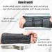 Wrist Brace for Carpal Tunnel - Adjustable Support for Sprains Arthritis & Pain Relief (Right Small - Buy Online on GoSupps.com