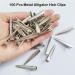 Paifeancodill Duck Bill Clips 100 Pcs Metal Alligator Hair Clips Crocodile Clips Rustproof Alligator Curl Clips Duck Bill Sectioning Clips Single Prong Teeth Styling Hair Clips Hair Barrette - Buy Online on GoSupps.com