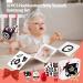 Hahaland Baby Toys 0-6 Months | 30 TLG Black & White Educational Set | Montessori Fabric Book & Stroller Toys | Brain Development Gift - Buy Online on GoSupps.com