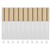 10pcs Empty Lip Gloss Tubes with Wand 1.5ml Plastic Transparent Empty Refillable Lip Balm Bottle Reusable Liquid Lipstick Storage Bottle