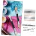 Baluue 24pcs Plastic Eyeshadow Makeup Sticks Double Ended Makeup Brush Aluminum Eyeshadow Brush - Buy Online on GoSupps.com