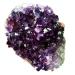 Crystal Rough Natural Crystal Rough 1PC 100-150g Large Purple Natural Brazilian Amethyst Stone Cluster Quartz Crystal Druzy Geode Specimens Ornament Home Decor