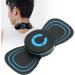Portable Mini Cervical & Leg Massager - Adjustable Frequency for Neck Shoulder Back Waist & Arms Pain Relief | Includes 5 Massage Plasters - Buy Online on GoSupps.com