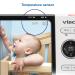 VTech VM818HD Video Monitor - 5 720p HD Display, Night Light, 2-Way Talk, 1000ft Range - Buy Online on GoSupps.com