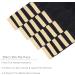 WENNALIFE 18 inch Jet Black Tape in Human Hair Extensions - 20pcs, 50g Remy Real Human Hair Coloured Extensions #1 Jet Black - Buy Online on GoSupps.com