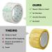 Anylabel Clear Packing Tape 1.88" x 54.6 Yards 6 Rolls 3" Core for Moving Sealing Packaging Shipping Storage Packaging Tape Refills for Dispenser - Buy Online on GoSupps.com