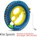 Seababoo 16 cm Kite Roll Cord Winch - Dragon Kite Roller Winder with 150m Line & Leash for Ultimate Flying Experience - Buy Online on GoSupps.com
