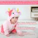 Doladola Baby Hooded Pink Cow Onesie | 18-24 Months Newborn Cartoon Animal Romper - Buy Online on GoSupps.com