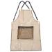 Beavorty Hair Stylist Apron Barber Cape Hair Cutting Cape TPU Hairstylist Bib For Painting Arts Craft Kitchen Cooking Aprons