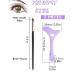 Angled Eyeliner Brush & Silicone Tool Set | Winged Eyeliner Aid & Stencils | DogieLyn Precision Liner Brush - Buy Online on GoSupps.com