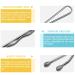 JIRIS Silver Bobby Pins 100 Count 2 Inches - Hairpins for Women, Girls & Kids - Invisible Wave Barrette Hair Clips with Storage Bag - Bulk Hair Accessories - Buy Online on GoSupps.com