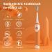 ED08 Electric Toothbrush for Teens | IPX8 Waterproof 4 Sonic Modes Rechargeable Automatic Tooth Brush - Orange - Buy Online on GoSupps.com