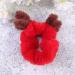 FRCOLOR Christmas Hair Scrunchie Plush Reindeer Antlers Hair Tie Hair Band Hair Bobbles Ponytail Holders Gifts for Girls Women - Buy Online on GoSupps.com