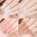 TOMICCA 4PCS Jelly Nude Pink White Gel Nail Polish Set - Sheer Clear Crystal Translucent French Manicure DIY Home Kit 8ML - Buy Online on GoSupps.com