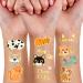 Cat Temporary Tattoo Stickers 120 Glitter Style Birthday Party Decorations Favor Supplies Party Games Reward Decoration Goodies Bag Stuffer kitty Birthday Gifts For Boys Girls Kitten School Rewards