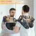 Abstract Tiger Beard Bib Apron | Men's Beard Hair Catcher | Perfect Gift for Father's Day Anniversary & Christmas | Includes 2 Suction Cups - Buy Online on GoSupps.com