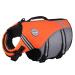 Vivaglory New Sports Style Ripstop Dog Life Jacket with Superior Buoyancy & Rescue Handle, Bright Orange, L L: 26-31 inch (Ribcage Girth) Bright Orange