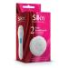 Silk'n Pure brush attachments - Extra soft - facial cleansing - skin massage - peeling - 2 pieces white