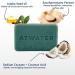 ATWATER Exfoliating Bar Soap for Men | Natural Jojoba & Coconut Soap | No Artificial Fragrances | 207g / 7oz - Best Men's Skincare - Buy Online on GoSupps.com
