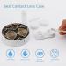 Portable Snake Skin Pattern Contact Lens Travel Kit - Cute Contact Box with Mirror for Daily Use - Buy Online on GoSupps.com