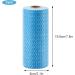 3 Rolls Kitchen Cloth 150 Sheets Disposable Dish Cloths Cleaning Cloths All Purpose Dish Cloths Non Woven Blue Cloths Wash for Kitchen Bathroom Window Glass - Buy Online on GoSupps.com