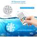 Moxled Underwater Lights - 13 LED RGB Pool Lights with Remote Control | Waterproof Magnetic Decor for Pool Fountain Pond Aquarium & Parties - 4 Pack - Buy Online on GoSupps.com