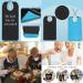 Dyzoxa Funny Waterproof Bibs for Men and Women - Washable and Reusable Clothing Protector with Crumb Catcher for Elderly - Buy Online on GoSupps.com