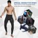 MEETYOO Men's Compression Pants Black Medium | Cool Dry Sports Workout Running Tights - Buy Online on GoSupps.com