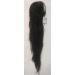 D but Lace Front Wig - Super Length 91 cm Curly Wig for Women | 150% Density Black Artificial Hair - Buy Online on GoSupps.com