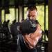 STOZM 2 Olympic Dumbbell Handles with Rotating Sleeves & Collars - Ergonomic Max Grips - 5.3 x 2.75 in Chrome Dumbbell Bars - Buy Online on GoSupps.com