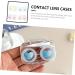 12-Pack Gatuida Contact Lens Storage Containers | Organizer with Make-Up Mirror | Durable Cosmetic Lens Cases - Buy Online on GoSupps.com