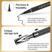 DMDaisiman Waterproof Liquid Eyeliner Set - Long Lasting & Smudgeproof Pen for Precise Black Eye Makeup - Buy Online on GoSupps.com