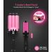 FARERY 3 Barrel Hair Waver | Mini Curling Iron for Short Hair | Beach Waves Hair Crimper | 3 Temperature Adjustable | 1/2 Inch | Dual Voltage | Travel Size - Buy Online on GoSupps.com