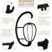 Dreamlover Hanging Wig Stand - 4 Pack Black Wig Heads for Wigs - Buy Online on GoSupps.com