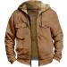 Shop Hanxiulin Oversized Winter Coat & Plush Hoodie Jacket for Men - Light Long-Sleeved Outerwear for Outdoor Comfort - Buy Online on GoSupps.com