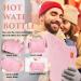 Hot Water Bag with Waist Cover - Pain Relief for Neck, Shoulders, Menstrual Cramps - 3 Sets of Hot Water Pouch with Plush Belt Cover (Pink) - Buy Online on GoSupps.com