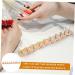 TEHAUX 1 Set Nail Art Base Metal Display Stand Magnetic Nail Art Holder Practice Nail Hand Magnetic Nail Display Nail Holder for Painting Nails False Decorative Nails Strong Magnet Wooden - Buy Online on GoSupps.com