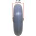 8 x 2 Heavy Duty Wheel for Jazzy, Pride, Jet Power Wheelchairs - Firm Tread, Grey - 5/16 Bearing, 2-3/8 Hub Width - Buy Online on GoSupps.com