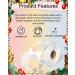 Joatuxul 2 Inch Round Thermal Sticker Labels - Self-Adhesive Colorful Circle Labels for DIY Logo Name Tags & QR Codes - 600 Labels/Roll - Ideal for Thermal Printers - Buy Online on GoSupps.com