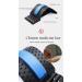 Blue Lumbar Support Back Massager Stretcher for Spine Pain Relief - Buy Online on GoSupps.com