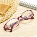 Buy Iynwbjts Stylish Anti-Blue Light Reading Glasses for Women - High Definition Retro Eyewear Black Frame Myopia 3.00 - Buy Online on GoSupps.com
