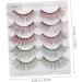 minkissy 10 Pairs Colored False Eyelashes Colored Eyelashes Colored Lashes Natural Eyelashes Cross Eyelashes Natural False Eyelashes Long Fake Lash False Lash 3d Imitation Assorted Set - Buy Online on GoSupps.com