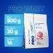 All-Nutrition Pro Whey Protein Powder 500g - Strawberry Ice Cream Flavour | Low-Calorie Branched Amino Acids Best Pre-Workout Supplement - Buy Online on GoSupps.com