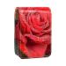 Travel Lipstick Organizer Case Lipstick Case Portable Makeup Bag With Mirror Rose Water Drop Blossom I858a3cysp