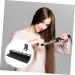 Baluue Curling Iron Rack Hair Curler Wall Holder Hairdryer Holder Station Kickstand Stainless Steel Black - Buy Online on GoSupps.com