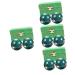 Fomiyes 8 Stk Health Massage Handball Gemstone Baoding Ball Hand the ball plays stress balls stress balls stressball massage ball reusable metal balls rolling handball