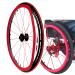 24Inch Wheelchair Rear Wheel Cover/Hand Push Cover Non-Slip Wear-Resistant/Hand Push Cover Easy to Clean F/J
